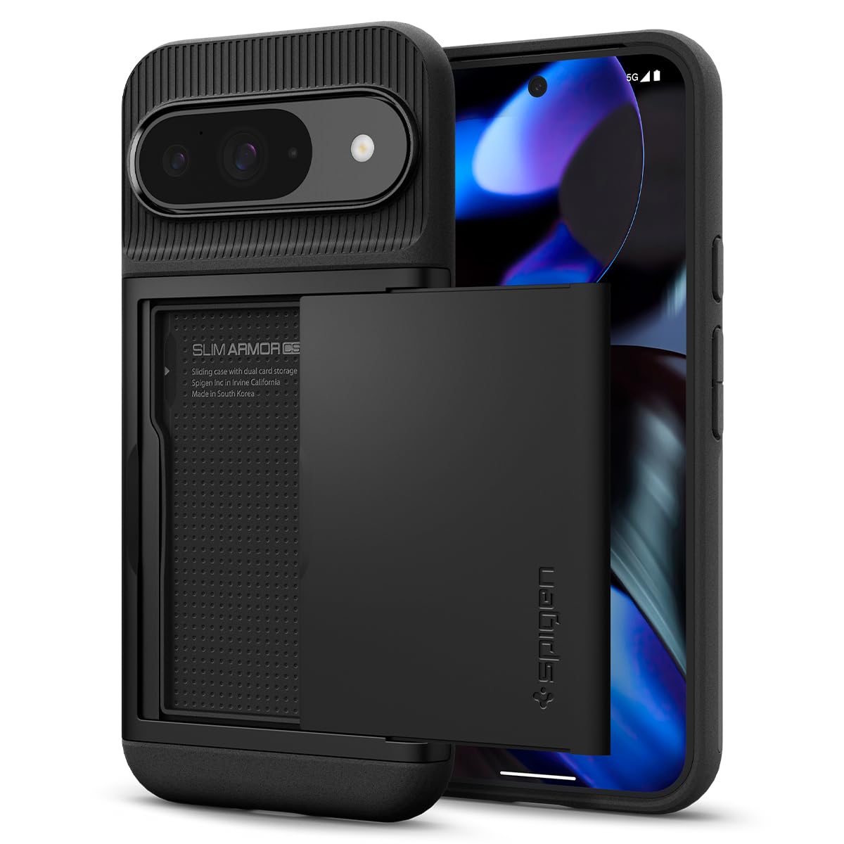 Amazon.co.jp: Spigen Pixel 9 / 9 Pro ケース カード収納 MIL規格取得